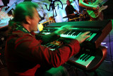 Playing on Hammond piano