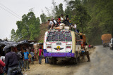 Road from Kathmandu to Pokhara