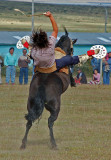 Jineteada en Villa Tehuelches, Punta Arenas, Chile