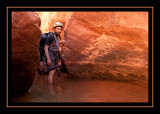Wading in Neon Canyon