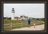 Steve and Norah heading to the lighthouse