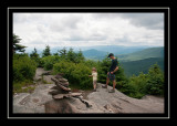 Steve and Norah on Twin Mountain