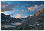 Titcomb Basin sunset