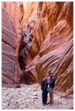 Family shot in Buckskin Gulch