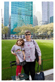 Grandma and Norah at Bryant Park