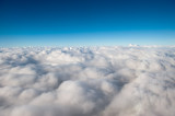 Blue Sky Above Sea Of Clouds