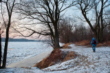 Winter Walk At The River