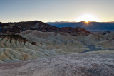 Sunset At Zabriskie Point