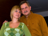 With Kasia, His Daughter