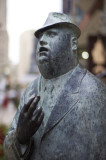 A bronze man @f1.1 NEX5