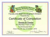 Team Building Workshop training certification