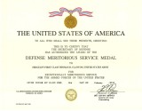 2005 Defense Meritorious Service Medal