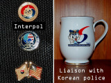 David Clanton - liaison with overt exchange of info with Korean police