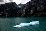 Passing glacier ice - a Bergy Bit