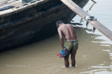 bathing in Hoogly River