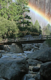 Yosemite falls rainbow