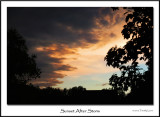 Sunset After a Summertime Storm