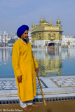 India (Punjab) - Sikh Guard At Golden Temple