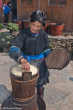 China (Guizhou) - Cooking Rice In Wooden Steamer