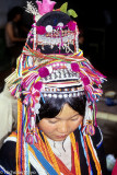 China (Yunnan) - Young Aini Girls Headgear