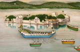 Painting of Lake Palace, Udaipur