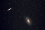 Galaxies M81 and M82