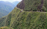 Carretera de la muerte , Bolivia.
