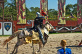 the jousting