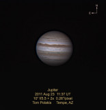 Jupiter: August 23, 2011