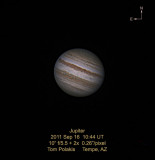 Jupiter: 9/16/11 (100%)