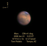 Mars: 1/23/08