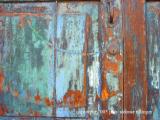 aging door, antigua, guatemala