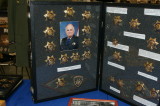 CHP Commissioner D.O. Spike Helmick  badges, also part of Garys collection