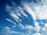 Hand shaped clouds over Kingstown