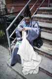 Monk Sewing
