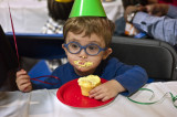 Ethan At Gavin's Birthday Party