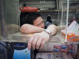Sleeping Vendor #50088