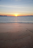 beach and sunrise with symmetry<p> IMG_3448