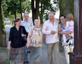 Renata, Tadeusz, ciocia Adela, Ireneusz i Ewa z Julka.