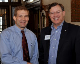 Jim Jordan (left) with my friend Craig (right)