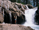 Larry at Loveliness Falls