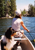 Jan on Utica Reservoir