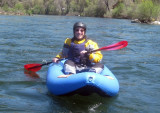 David Emery on the American River