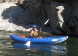 Ana Vargas on the American River