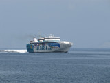 Balerarias Ramon Llull arrives at La Savina from Denia - June 2011