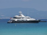 Superyacht Tugatsu  - Seen off Illetes, June 2011