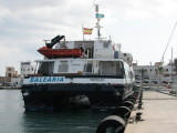 Balearia's 'New' Ferry Maverick Dos at La Savina - September 2011