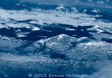 Flying over the Mountains in Balkans