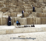 Vendor at Pyramid of Cheops