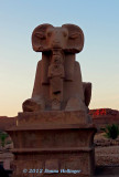 Ramshead Sphinx Represents Amun-Ra
